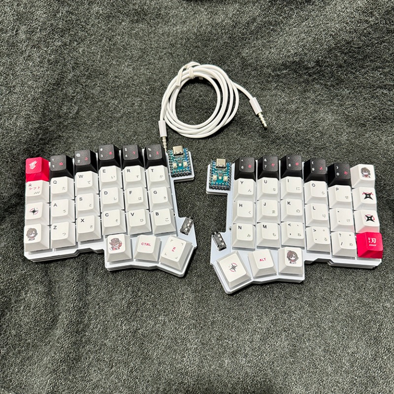 Gaming Keyboard Extension - Silakka54 Split Keyboard Kit Wired Hot