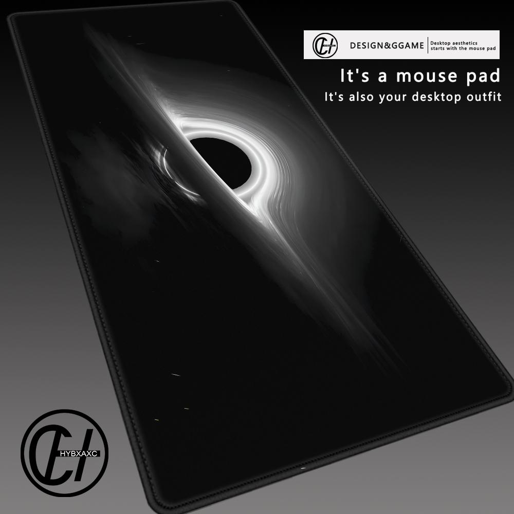 Gaming Keyboard Mini - Cosmic Black Hole Mouse Pad 900x400MM