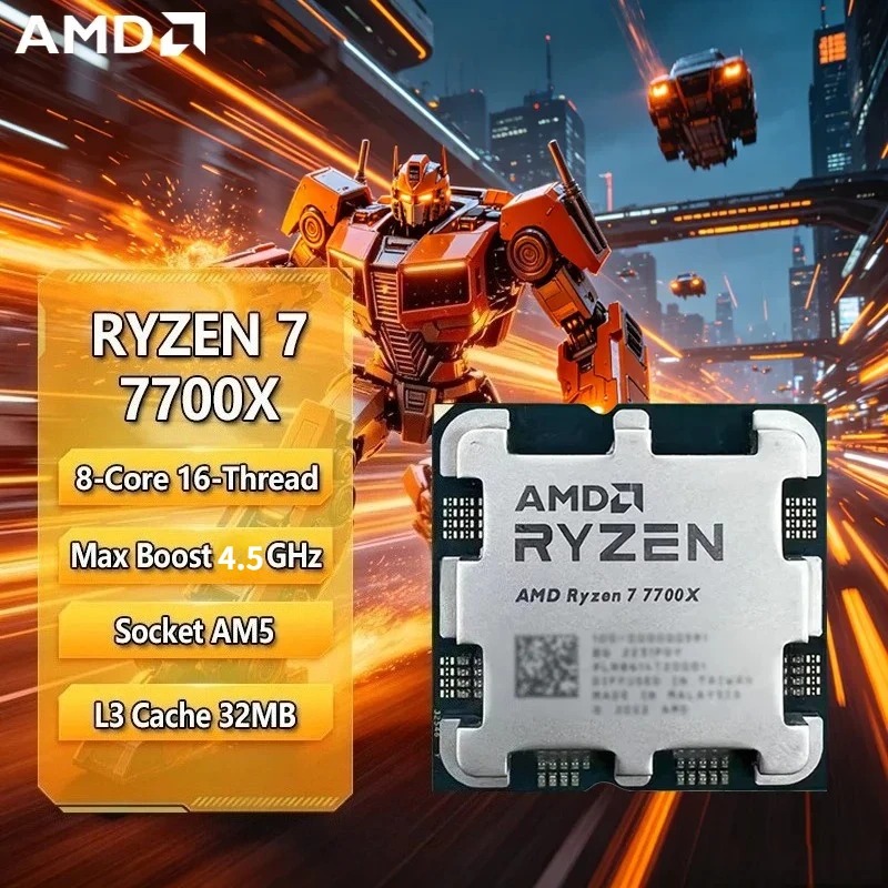 AMD Ryzen 7 7700X CPU, R7 7700 - огляд і ціна Amd Cpu Ryzen 7
