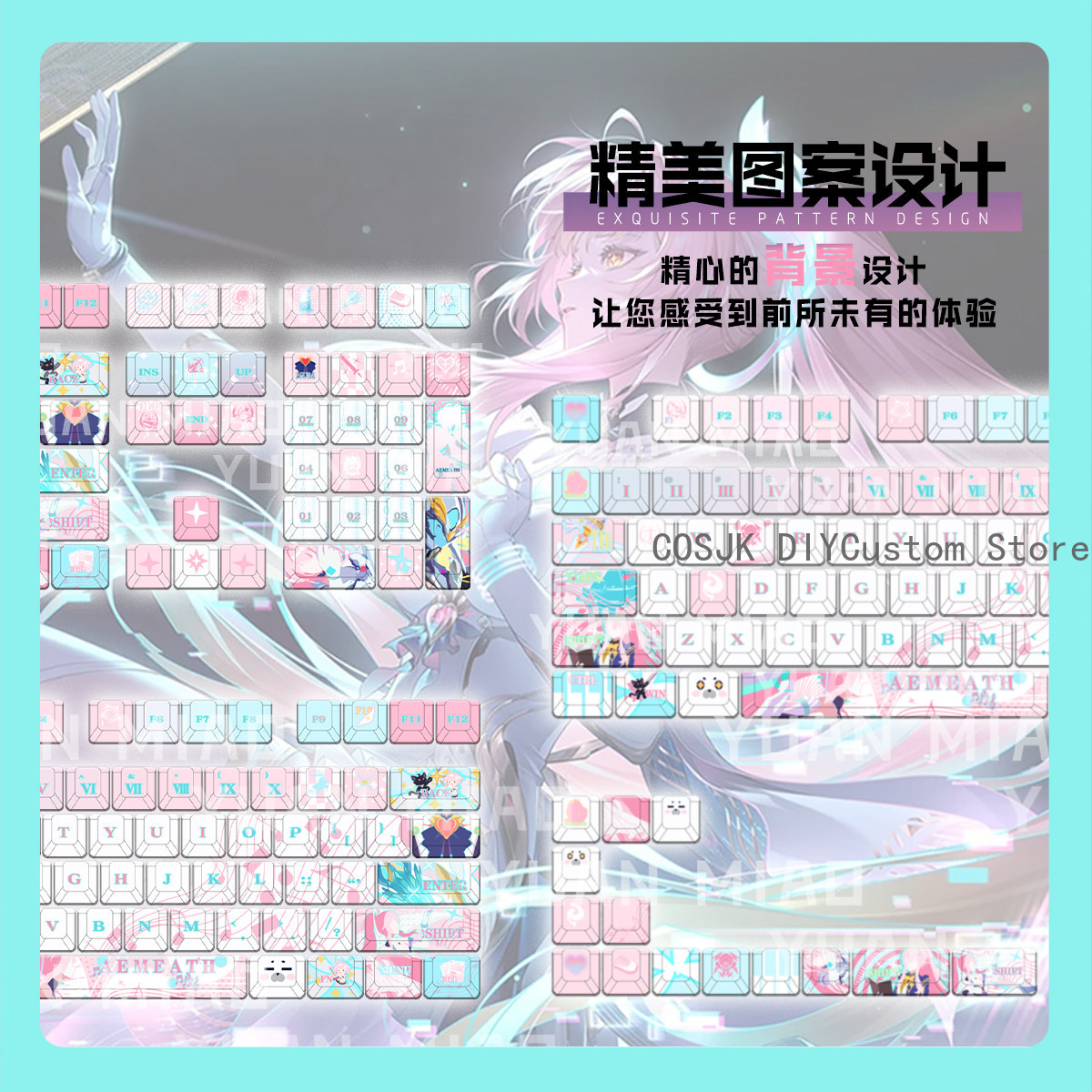 122 Keys Anime Wuthering Waves - огляд і ціна Gaming Keyboard Top