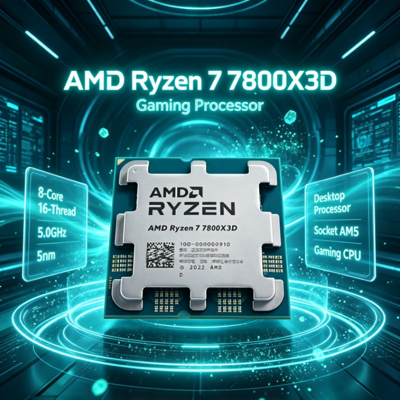 AMD R7 7800X3D Ryzen 7 AM5 CPU - огляд і ціна Amd Cpu Ryzen 7