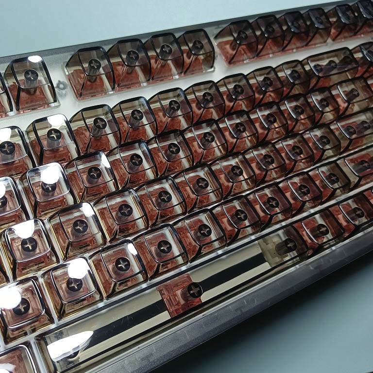 132 Keys Crystal Transparent K - огляд і ціна Keyboard Gaming Transparent
