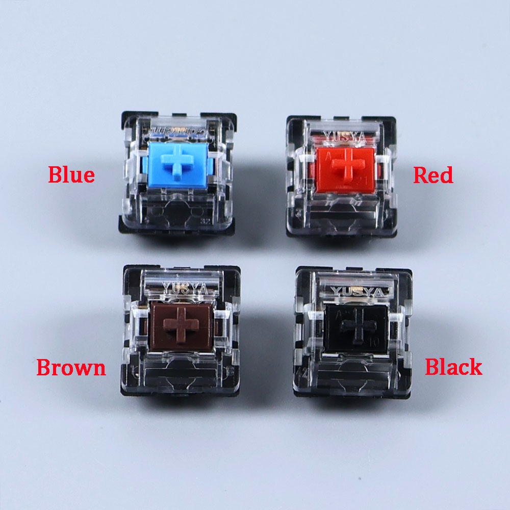 2Pin Clicky Linear Tactile Sil - огляд і ціна Keyboard Gaming Transparent
