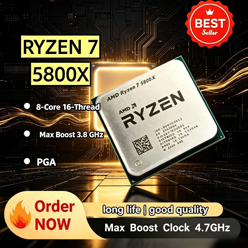 AMD 3.8 16-Threads, Processor  - огляд і ціна Amd Cpu Ryzen 7