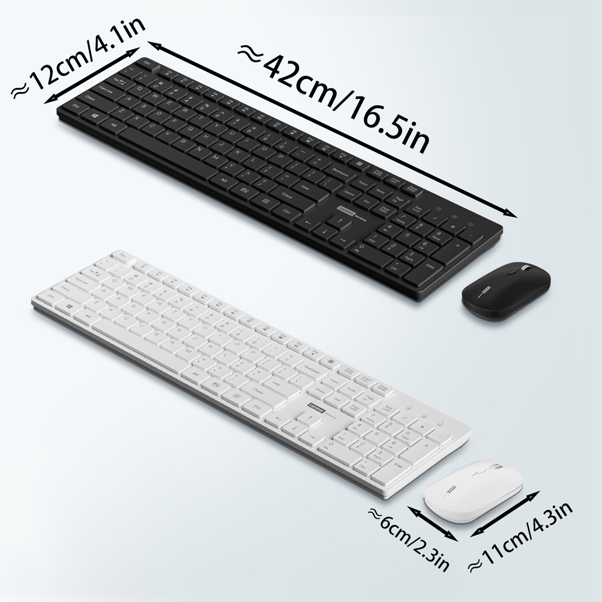 Lenovo KN220 Silent 2.4G Wirel - огляд і ціна Gaming Keyboard Mouse Wireless