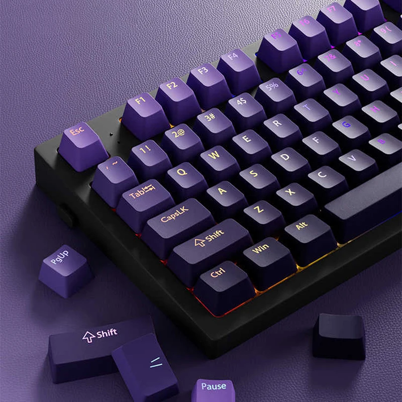 Custom Gradient Violet OEM Pro - огляд і ціна Gaming Keyboard Top