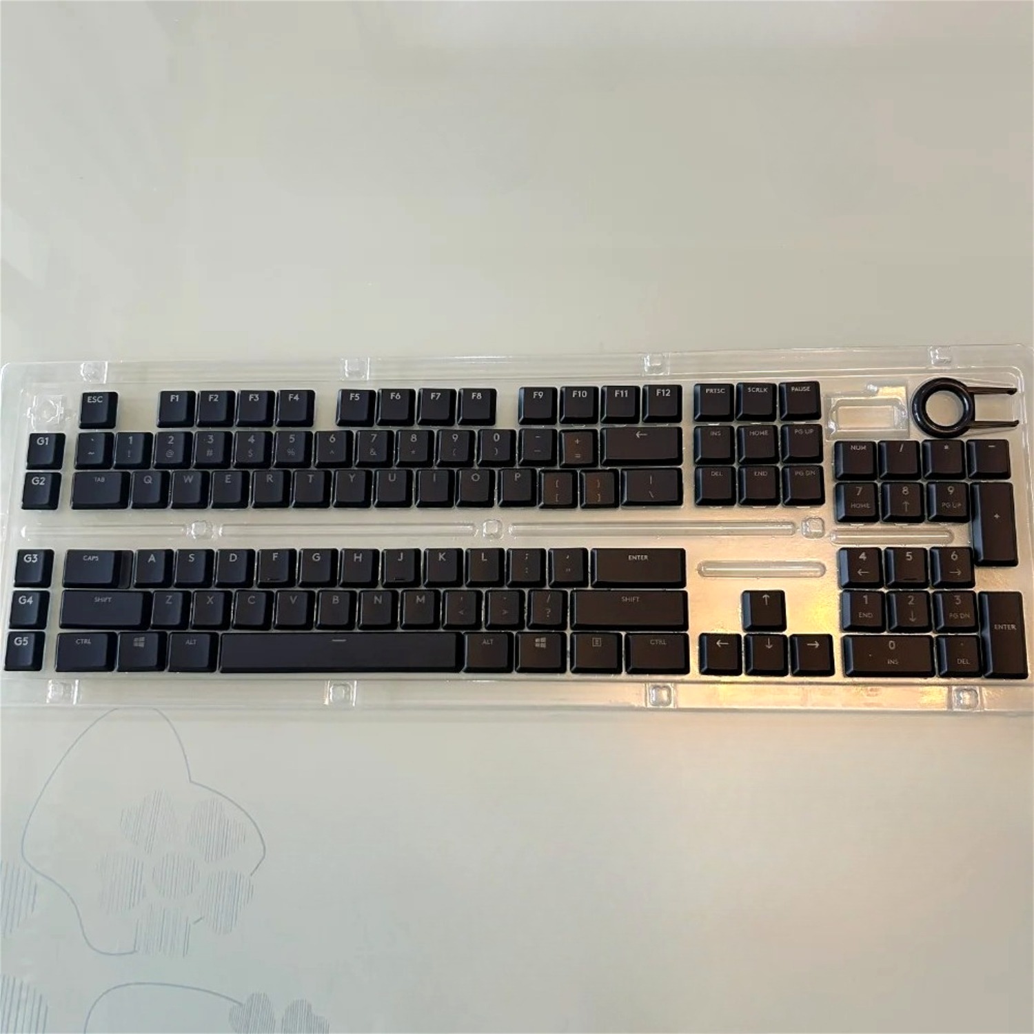 Transparent Low Axis Keycaps C - огляд і ціна Keyboard Gaming Transparent