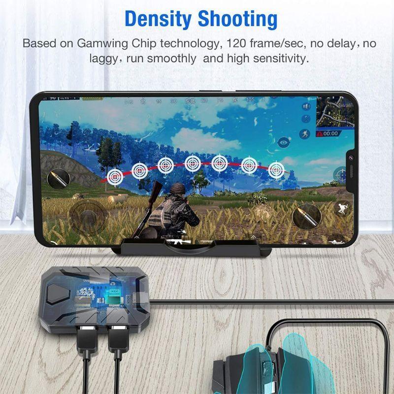 F62C Gamepad for Pubg Mobile B - огляд і ціна Gaming Keyboard And Mouse Converter For Mobile