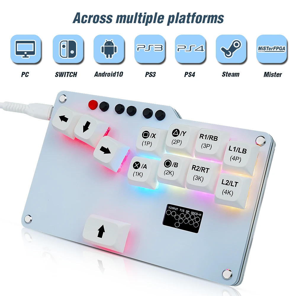Hitbox Mini GP2040 CE Fightsti - огляд і ціна Gaming Keyboard Mini