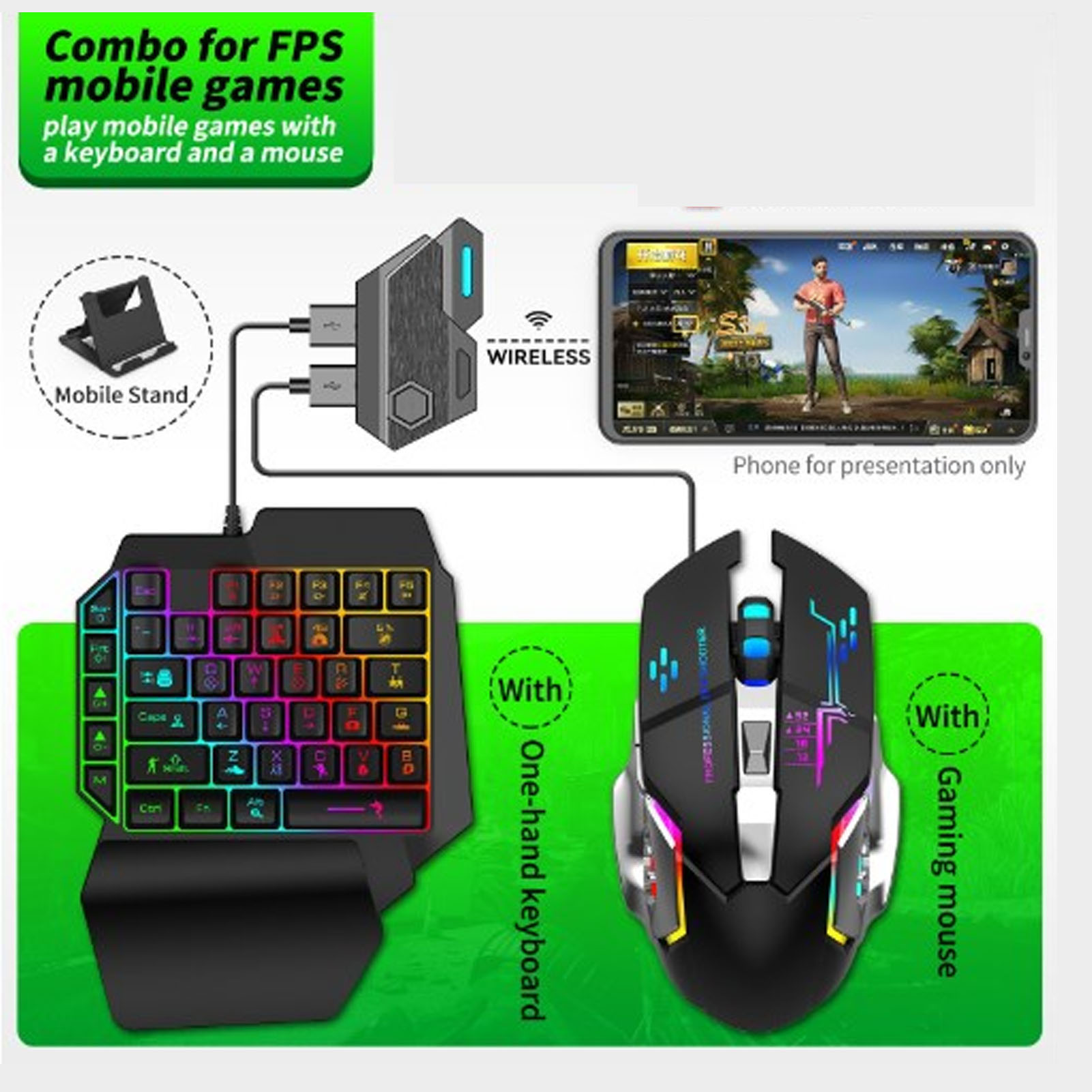 Keyboard Mouse Converter Set R - огляд і ціна Gaming Keyboard And Mouse Set
