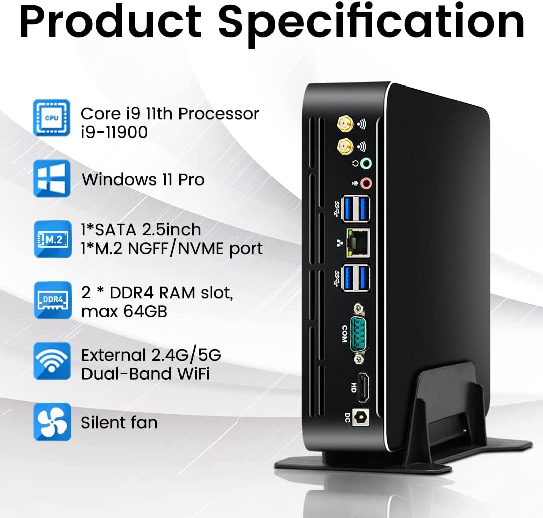 Partaker 11th Gen Intel Mini P - огляд і ціна Intel Cpu Core I5