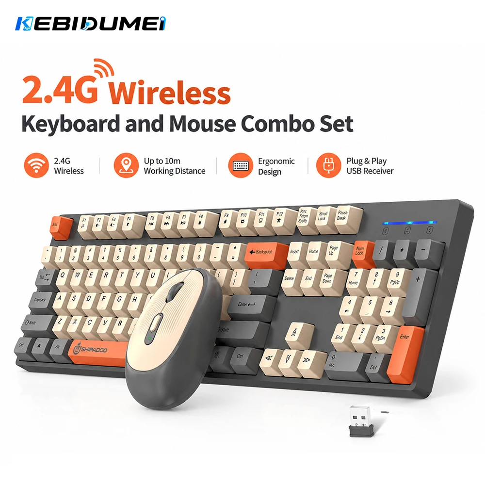 KEBIDUMEI 2.4G Wireless Keyboa - огляд і ціна Gaming Keyboard Extension