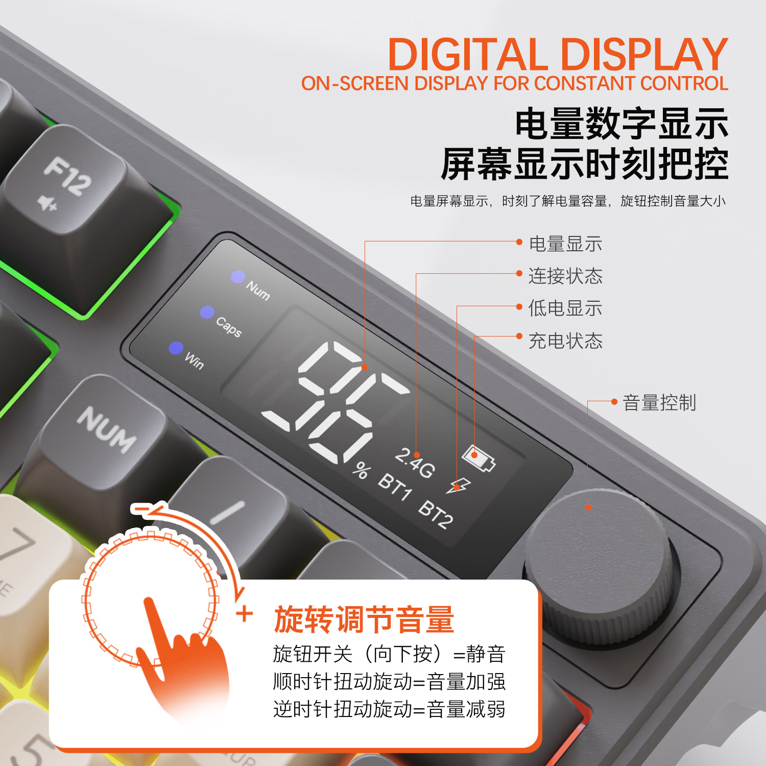 Hot Free Wolf T96 Wireless Dua - огляд і ціна Gaming Keyboard And Mouse Set
