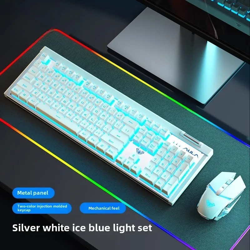 Accessories with 1600 DPI for  - огляд і ціна Gaming Keyboard And Mouse Set