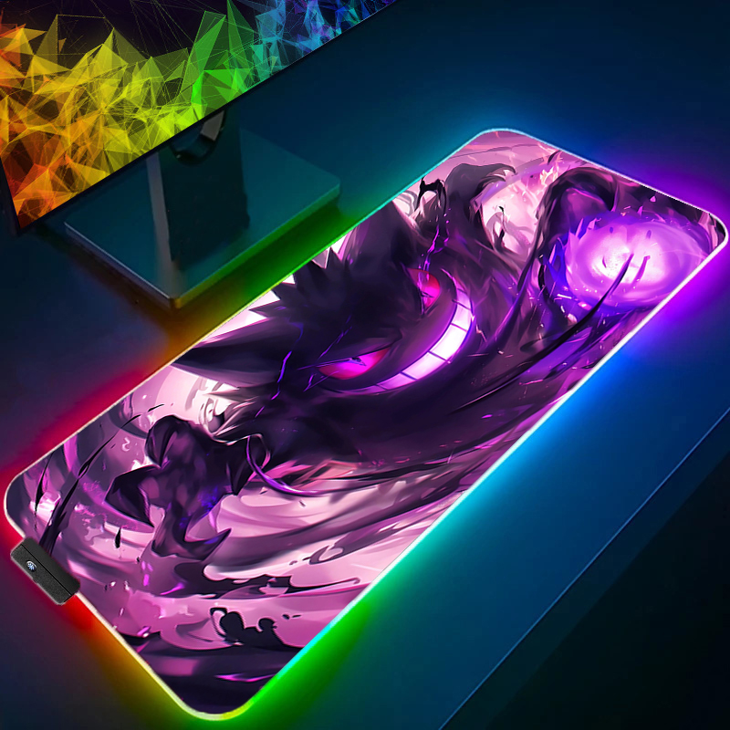 LED Light Mouse Pad Desk Mat G - огляд і ціна Gaming Keyboard Top