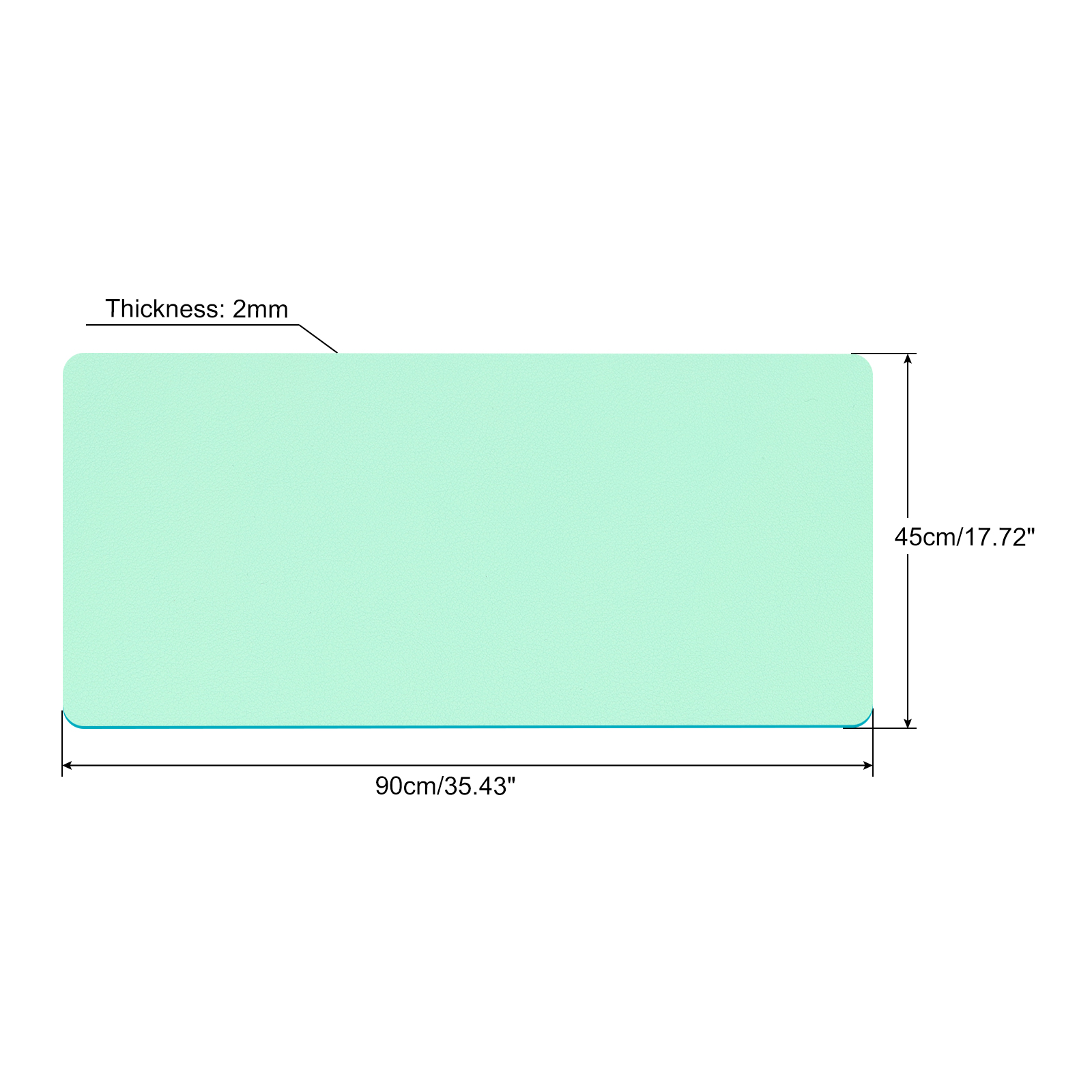 Office Desk Mat Protector PU L - огляд і ціна Gaming Keyboard Tactile