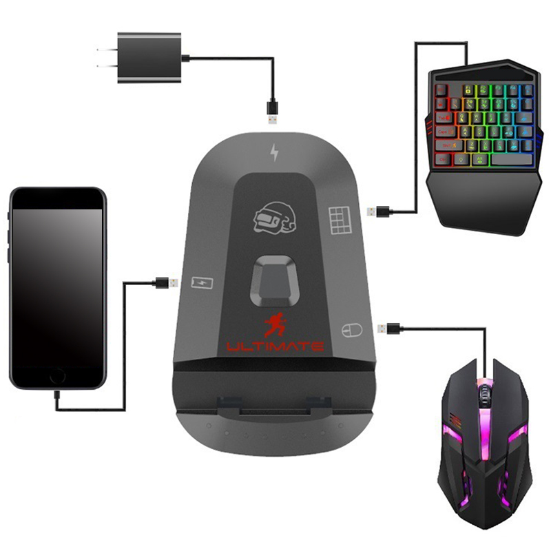 B03B-PUBG Mobile Gamepad Contr - огляд і ціна Gaming Keyboard And Mouse Converter For Mobile