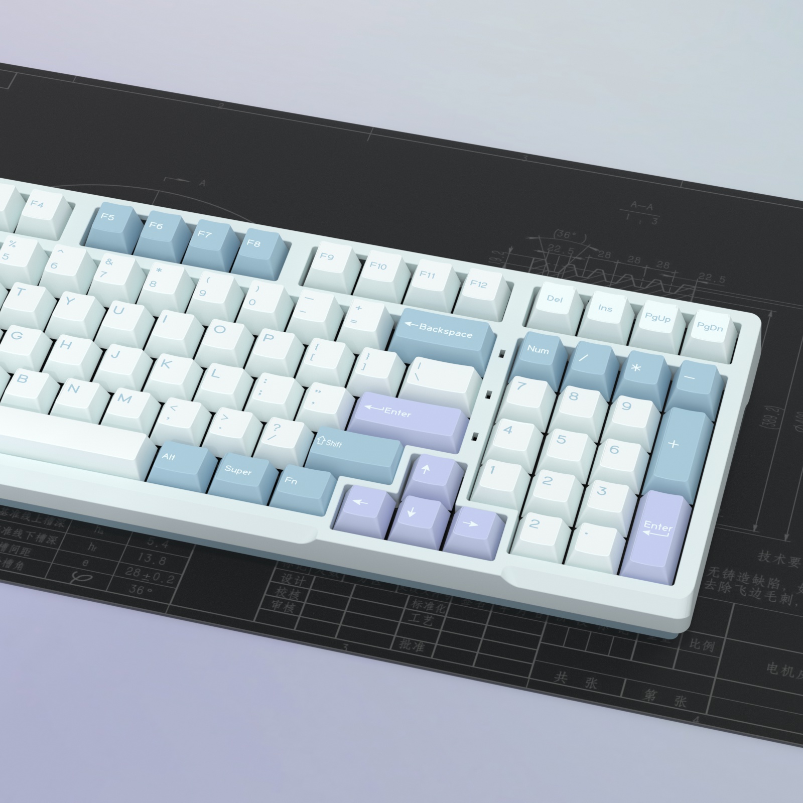 KBDiy GMK Illusion Keycap Cher - огляд і ціна Gaming Keyboard Extension