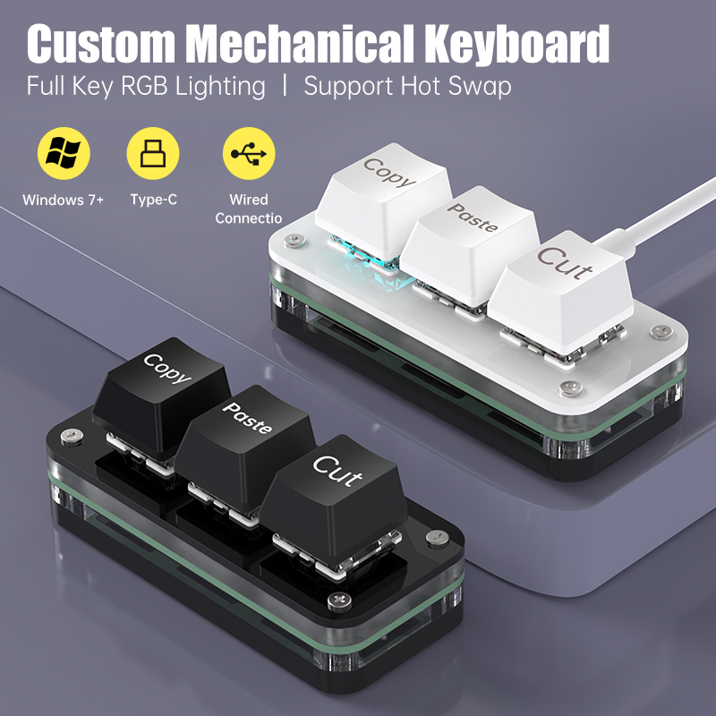3 Keys Macro Programming Mini  - огляд і ціна Gaming Keyboard Mini