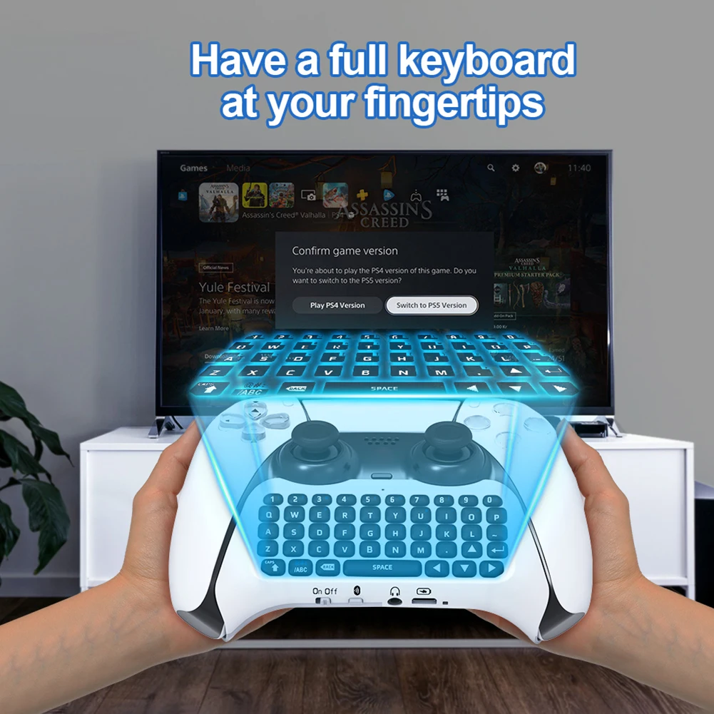 For Ps5 3.5mm Gaming Wireless  - огляд і ціна Gaming Keyboard Mini