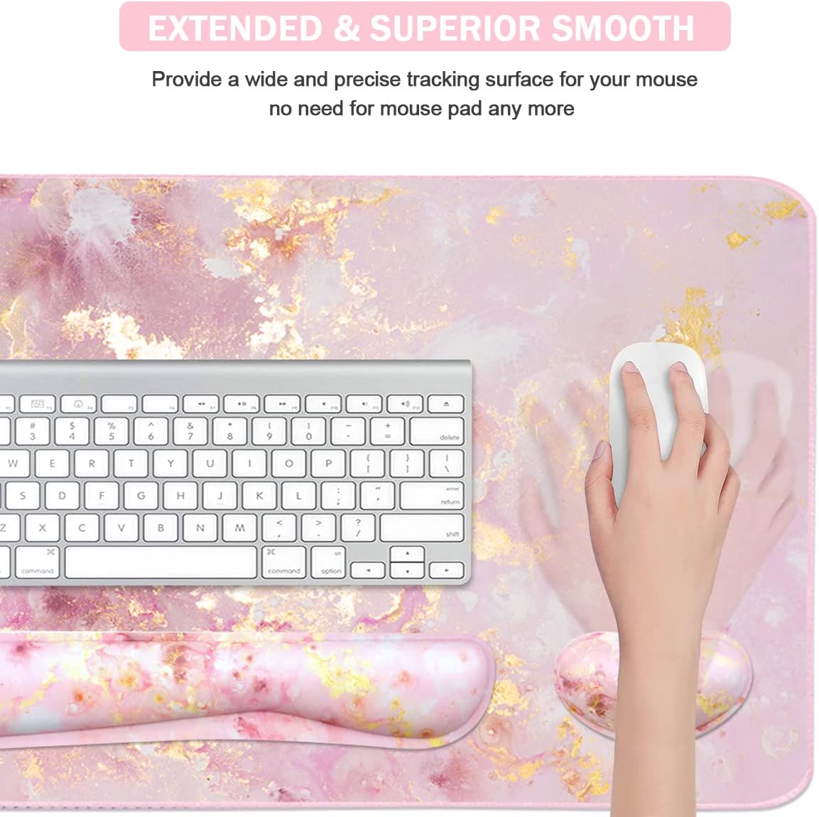 Large Gaming Mouse Pad with Ke - огляд і ціна Gaming Keyboard And Mouse Set