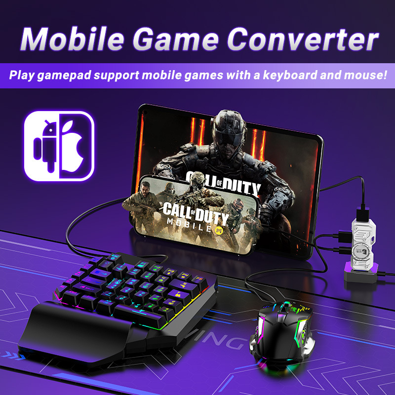 Mobile Games Converter Kit Mob - огляд і ціна Gaming Keyboard And Mouse Converter For Mobile