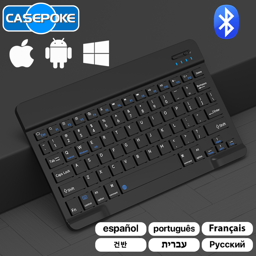 CASEPOKE For iPad Xiaomi Samsu - огляд і ціна Gaming Keyboard Mouse Wireless