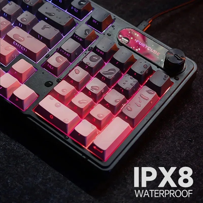 RGB IP98 teclado low profille  - огляд і ціна Gaming Keyboard Ip98